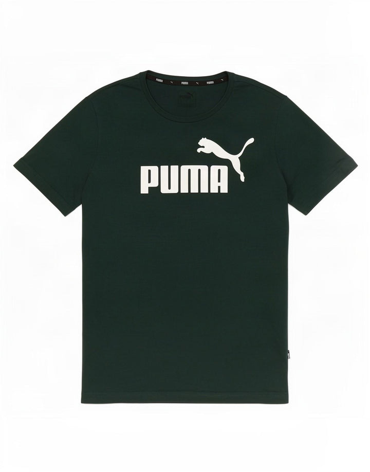 Puma Herre grafisk T-shirt Top Lille grøn bomuld