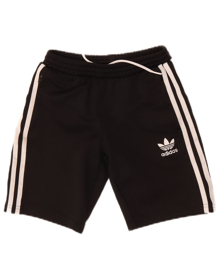 Adidas drenge sportsshorts 9-10 år sort polyester