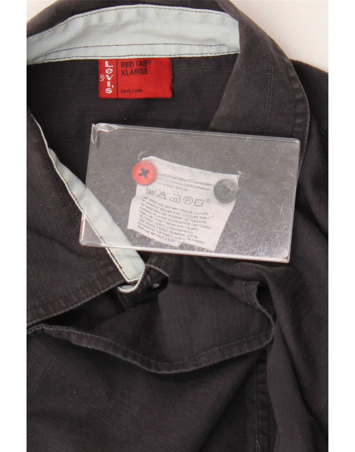 Levi's Herreskjorte XL Grå Bomuld