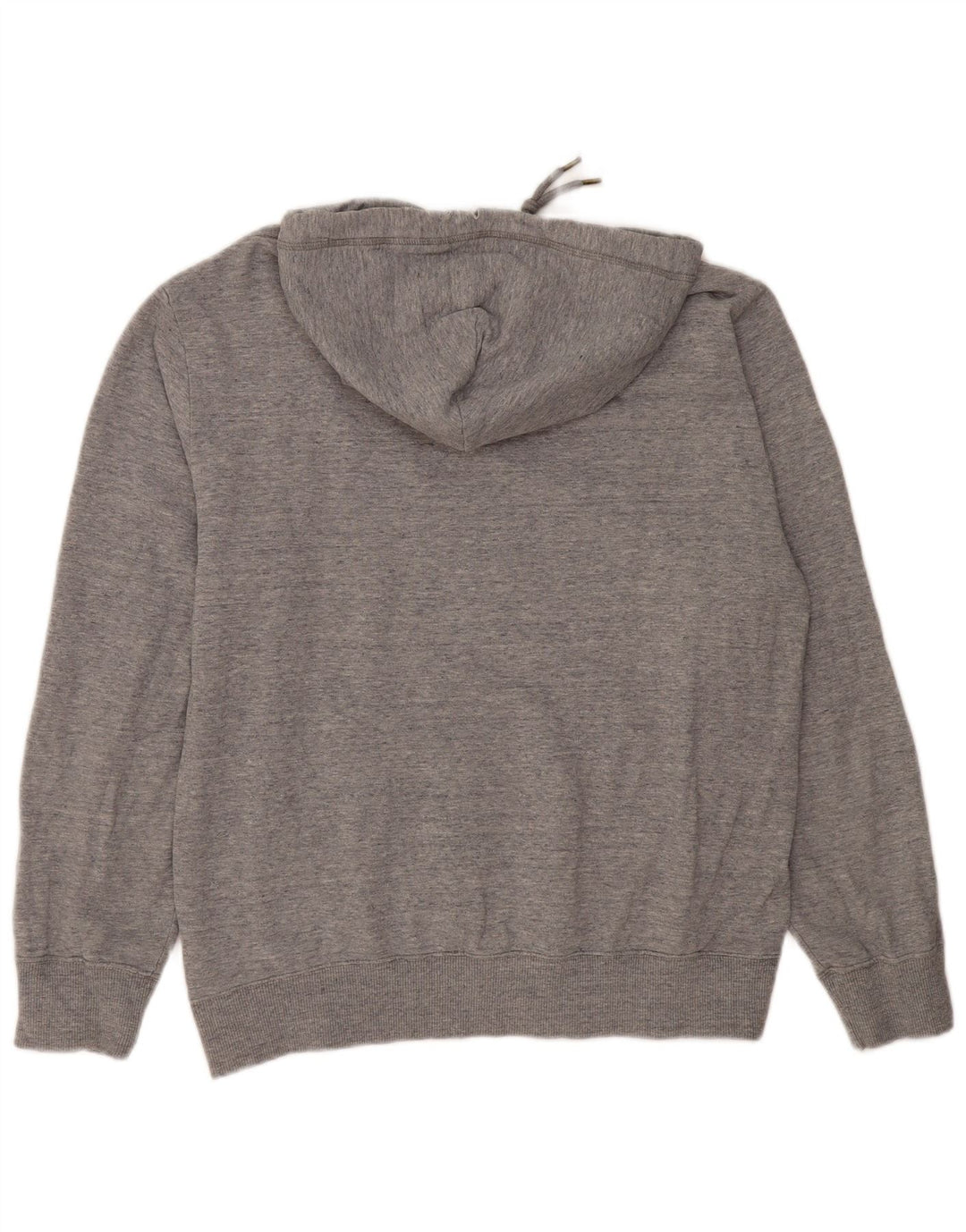 FRANKLIN & MARSHALL Mens Graphic Hoodie Jumper XL Grey Cotton
