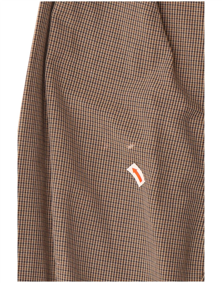 Dockers herreskjorte XL brun ternet bomuld