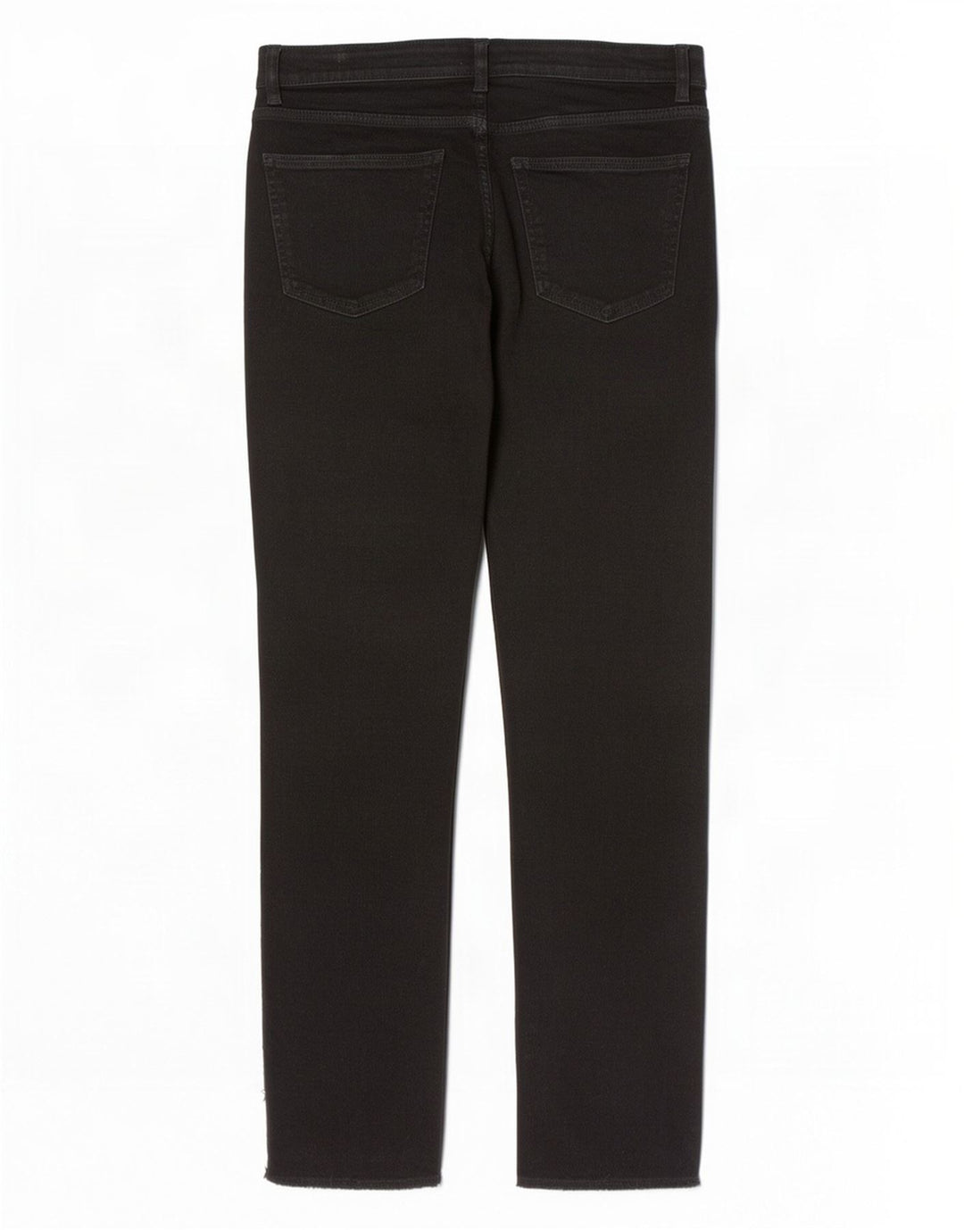 Zara Dame Straight Jeans EU 40 Medium W30 L26 Sort