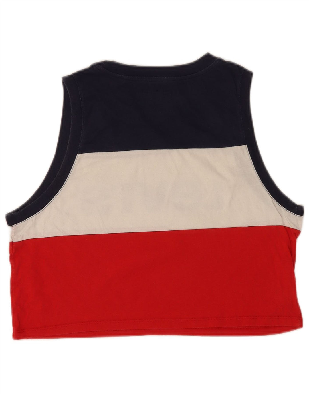 Levi's Womens Crop Grafisk Vest Top UK 10 Small Multicolor Colourblock