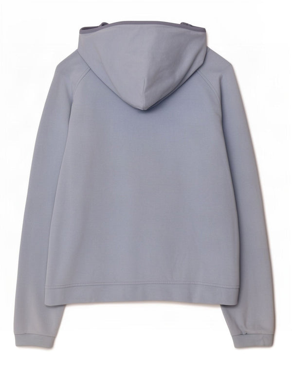 Champion Womens Zip Hoodie Sweater UK 16 Large Blue