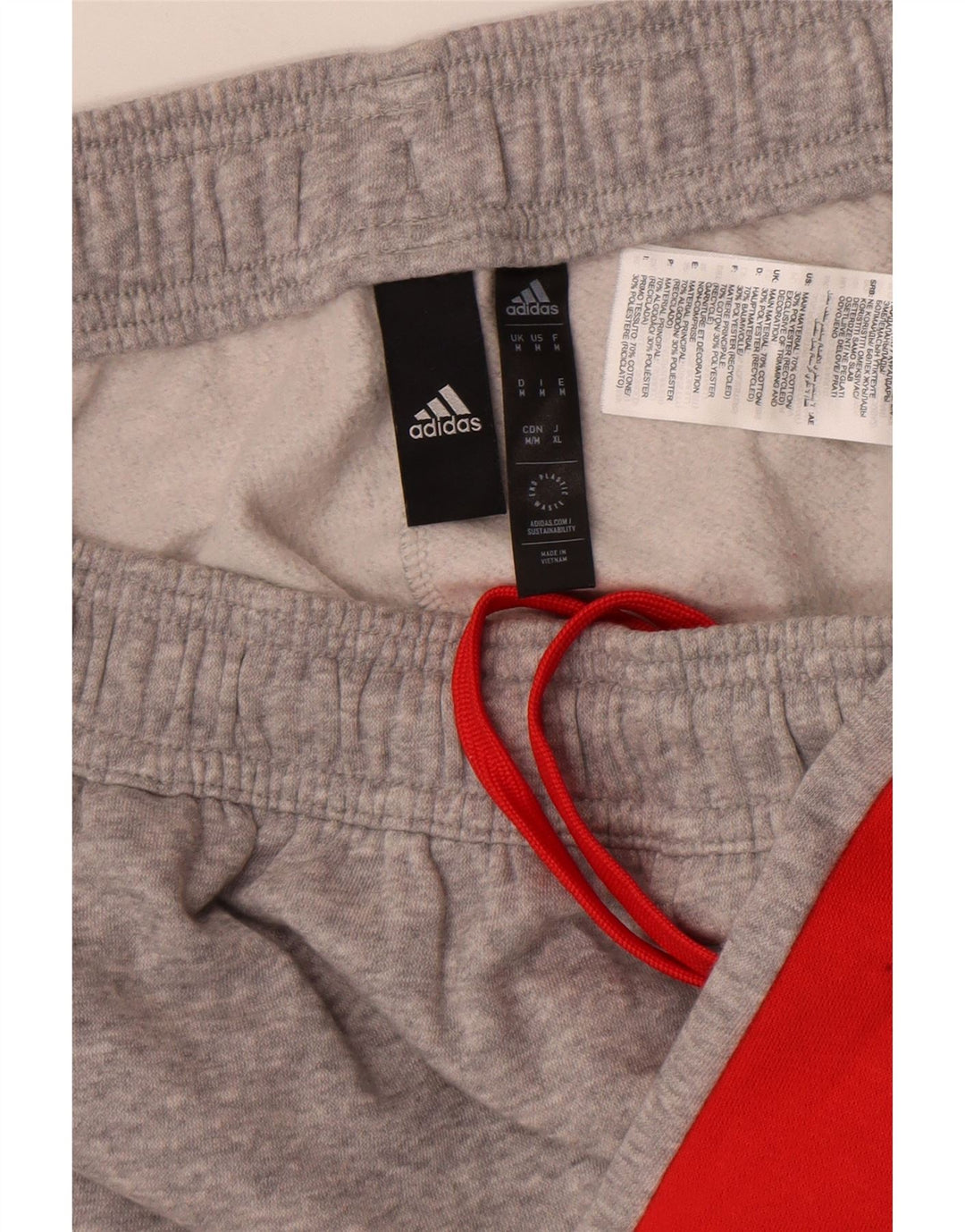 Adidas Træningsdragt til mænd Joggers Medium Grå Colourblock Bomuld