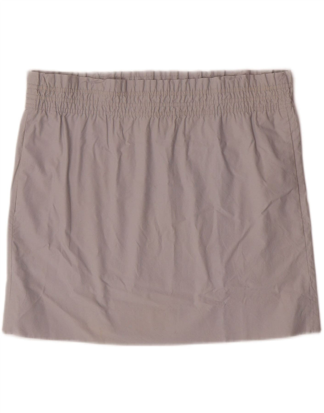 J. CREW Womens Mini Skirt US 4 Small W34  Grey Cotton Vintage J. Crew and Second-Hand J. Crew from Messina Hembry 