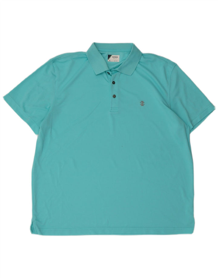 IZOD Golf Polo Shirt til mænd XL Turkis