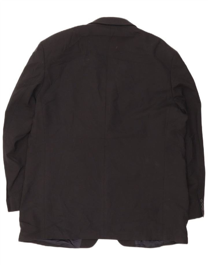 Marks & Spencer Herre 3-knaps blazerjakke UK 38 Medium Navy Blue