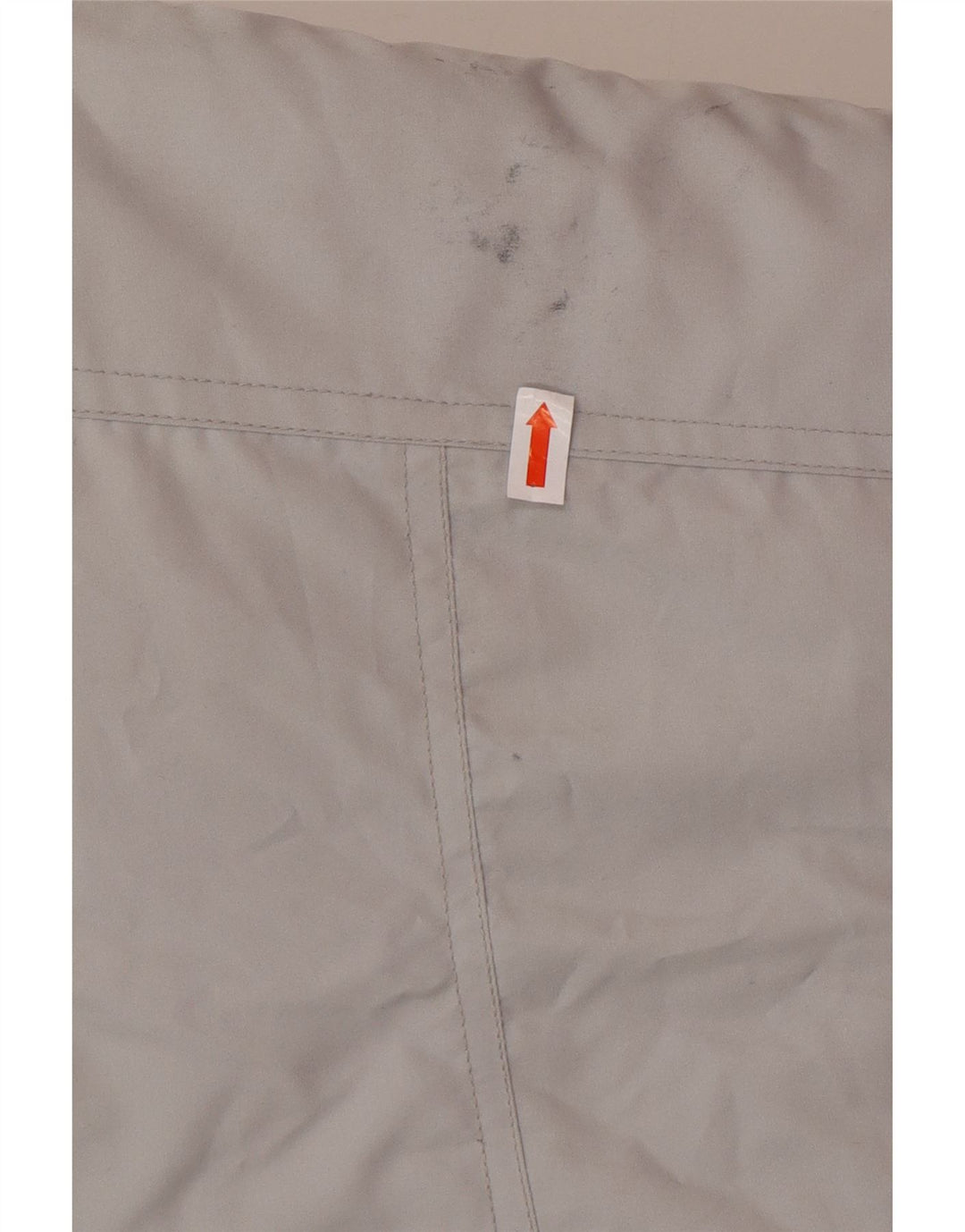 VINTAGE Herre Loose Fit Polstret Frakke UK 36 Small Grey Polyester