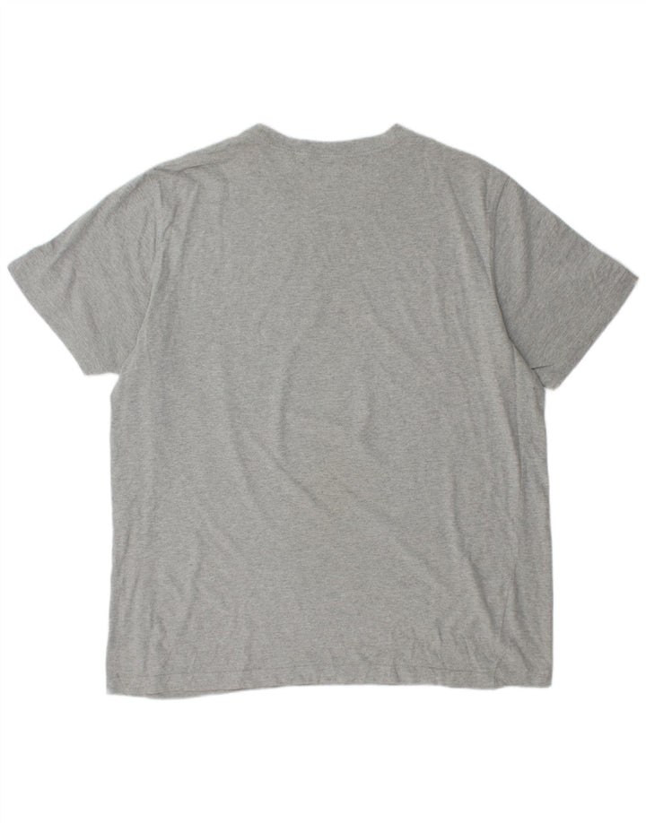 TIMBERLAND Herre Regular Fit Grafisk T-Shirt Top 2XL Grå