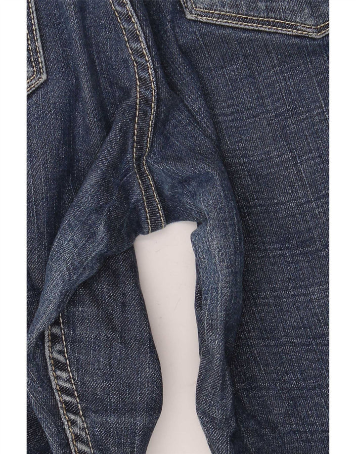 Mustang Dame Bootcut Jeans W32 L32 Marineblå Bomuld