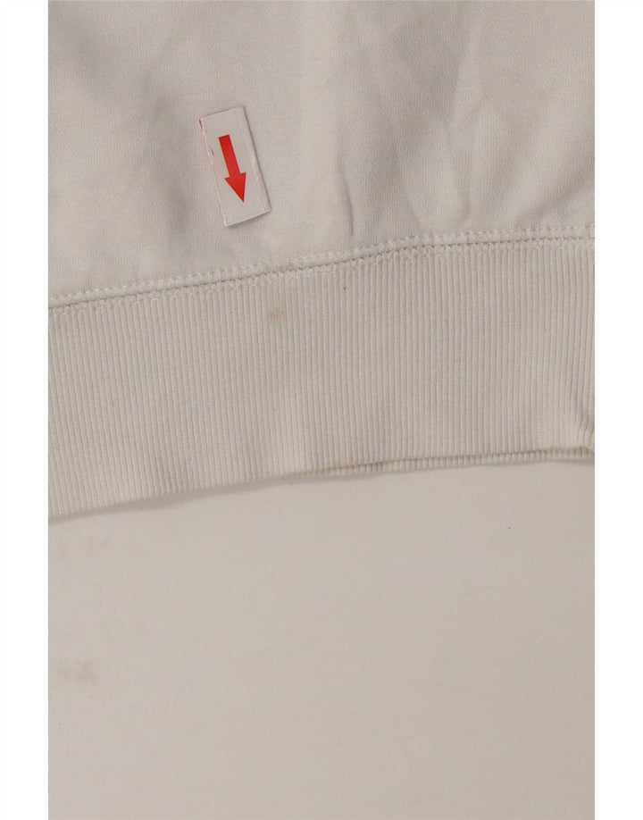Champion Herre Grafisk Sweatshirt Jumper Lille Hvid Bomuld