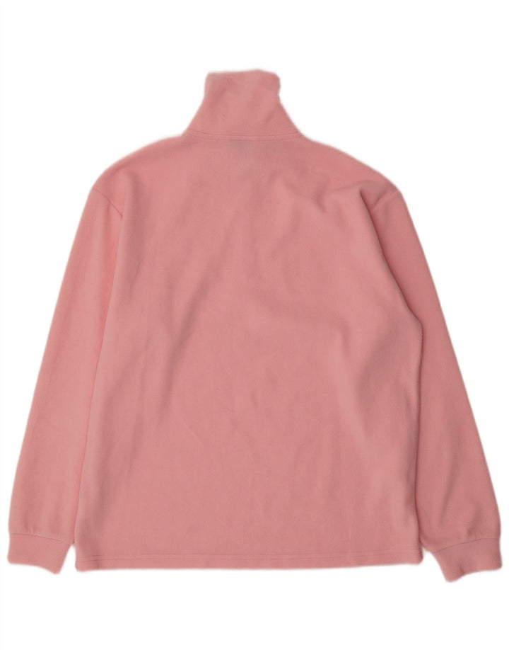 INVICTA Fleece Jumper med lynlås til kvinder UK 16 Large Pink Polyester