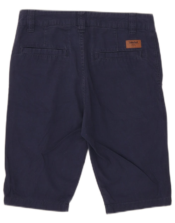 Timberland Boys Chino Shorts 11-12 år XS W26 Marineblå Bomuld