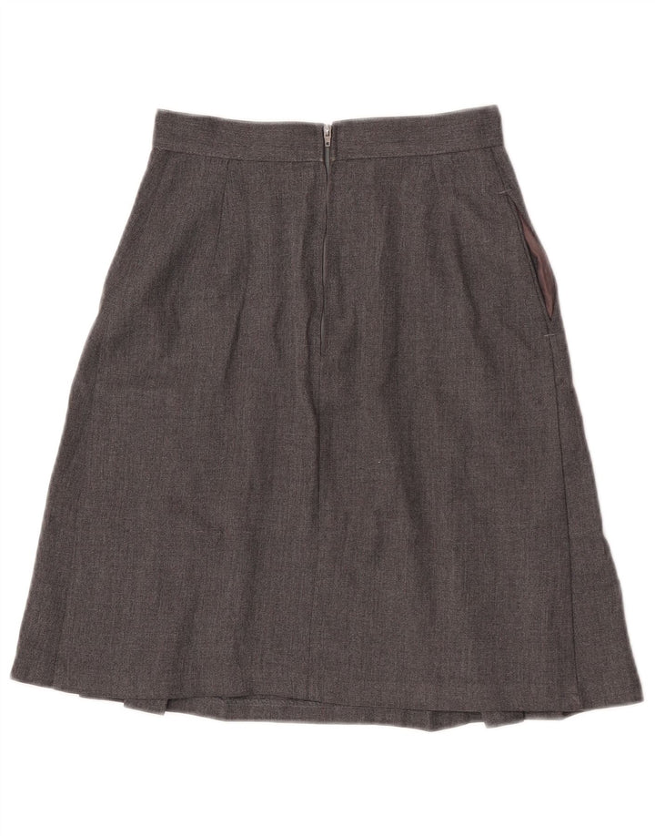 Marks & Spencer Girls A-line nederdel 11-12 år W23 Grå polyester