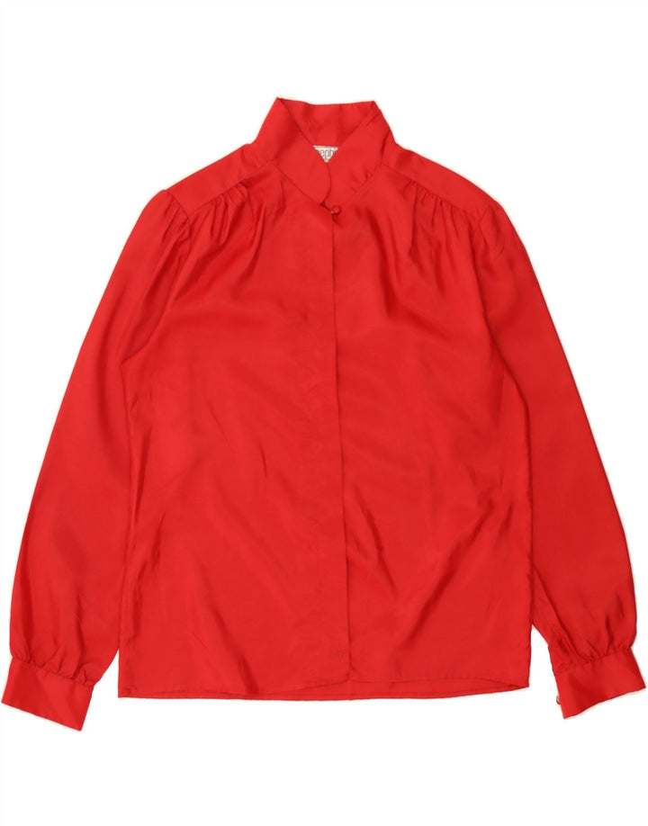JOSEPHINE Womens Shirt Blouse UK 16 Large Red Polyester Vintage Josephine and Second-Hand Josephine from Messina Hembry 
