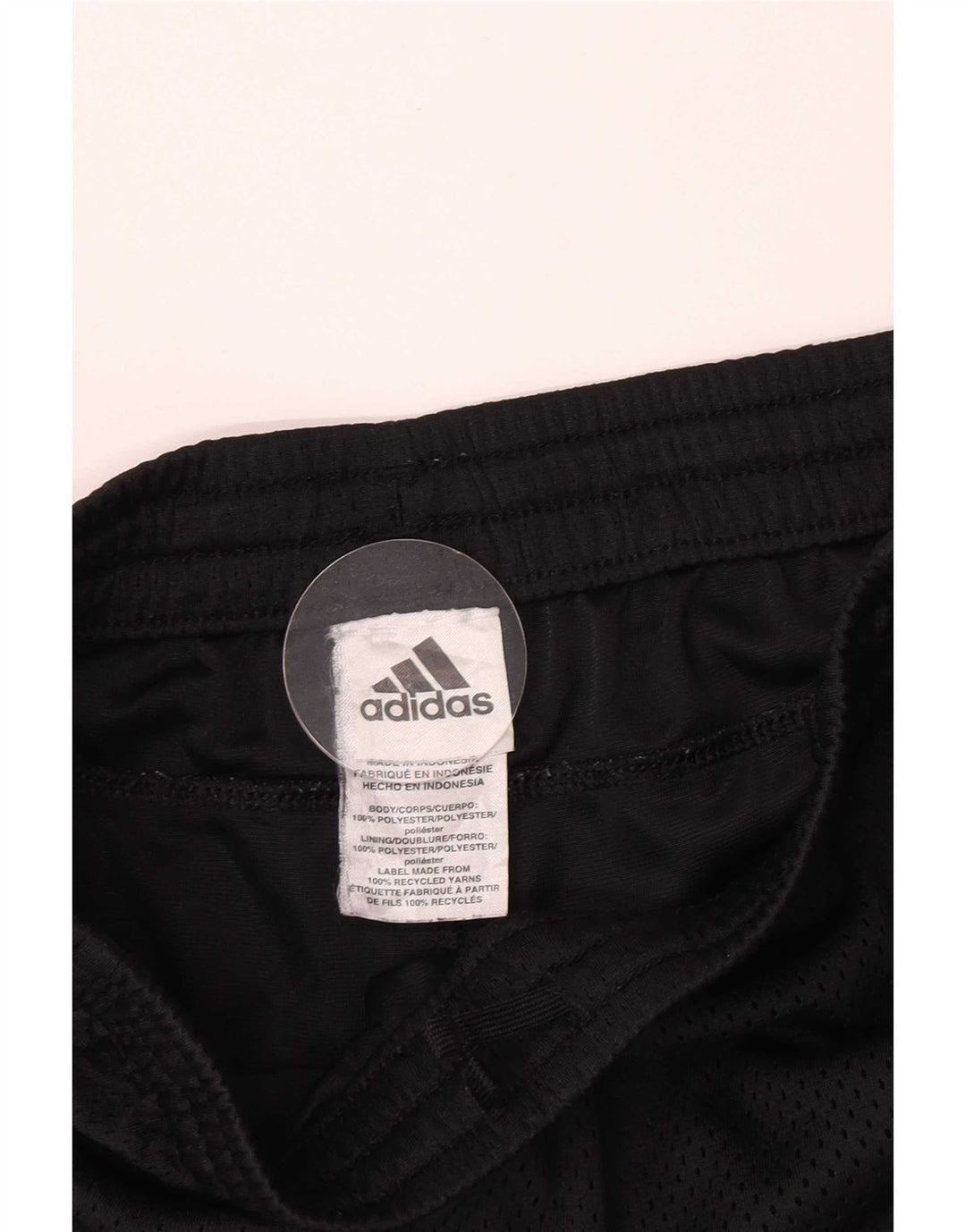 Adidas Boys Sports Shorts 8-9 år Small Black Polyester