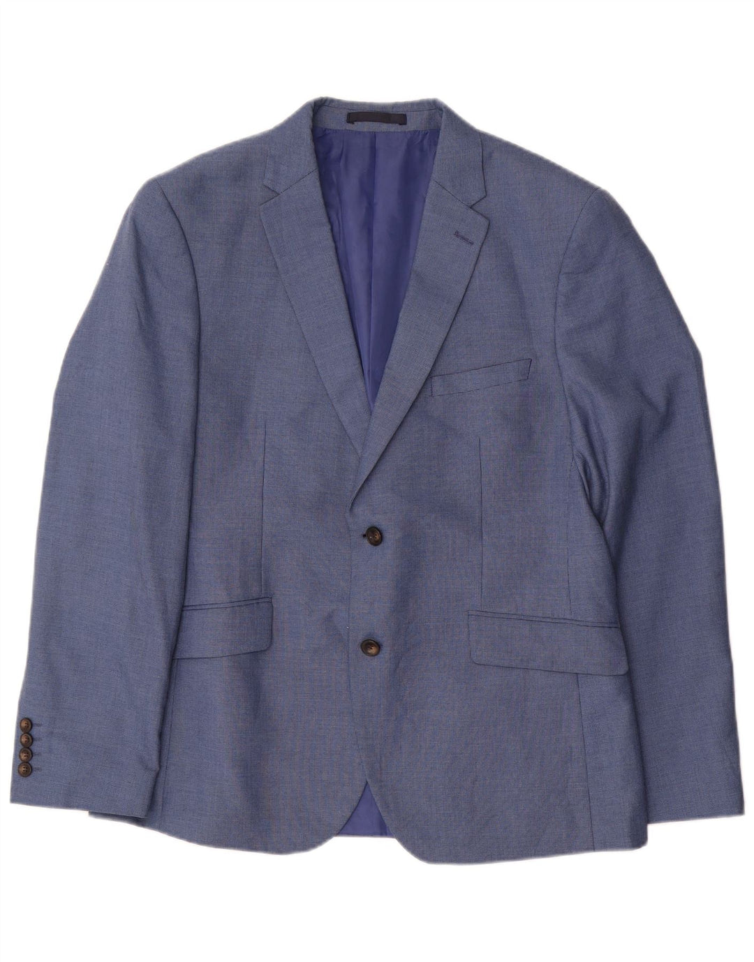 Marks & Spencer Herre skræddersyet pasform 2-knaps blazerjakke UK 42 Large Blue