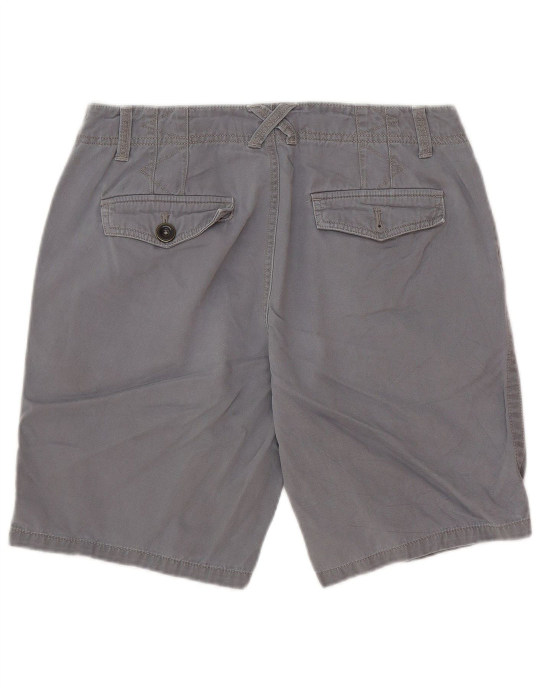 Eddie Bauer Kvinders Chino Shorts US 8 Medium W30 Grå Bomuld