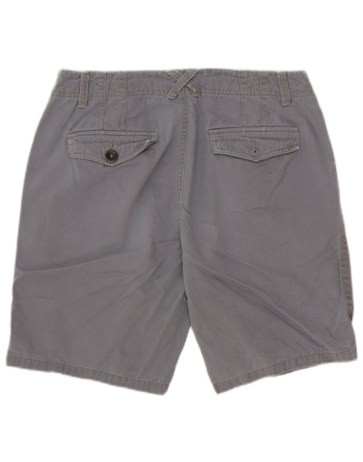 Eddie Bauer Kvinders Chino Shorts US 8 Medium W30 Grå Bomuld