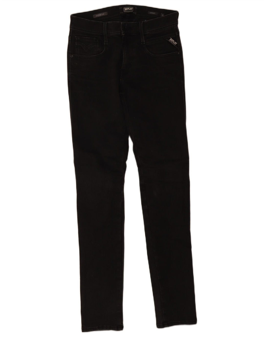 Replay Mens Extreme Flex Skinny Jeans W30 L32 Sort