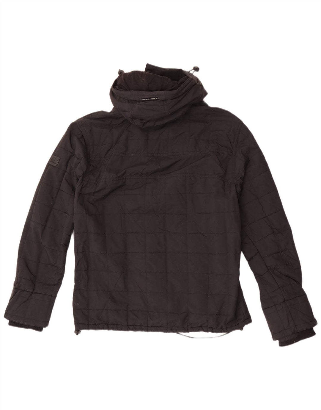 Superdry Herre Windcheater Grafisk Windbreaker Jacket UK 40 Large Black