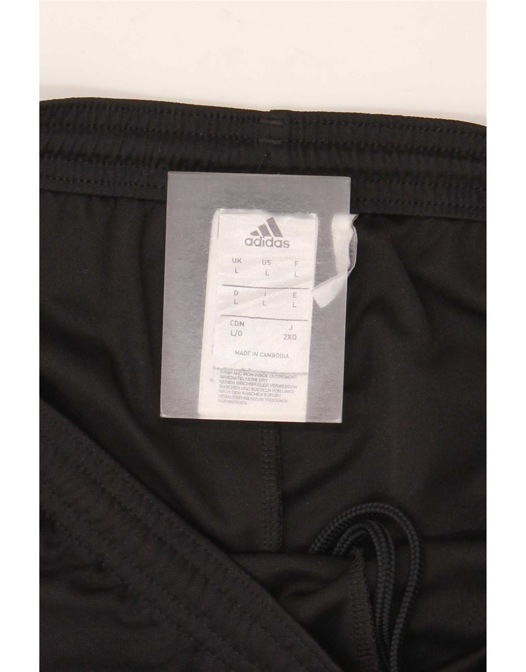 Adidas Herre Climalite Sportshorts Stor sort polyester