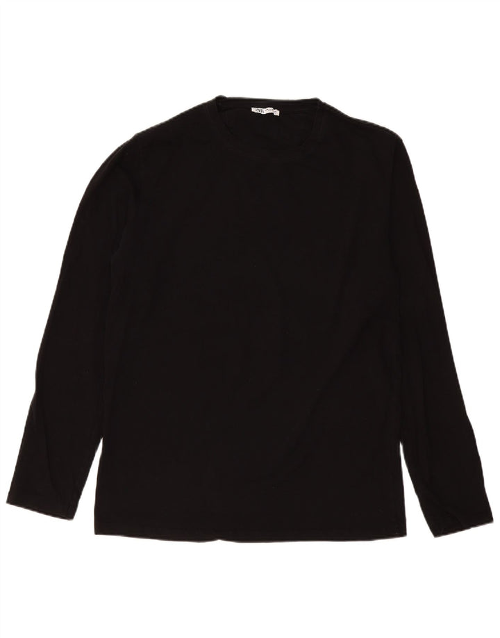 Zara Herre Top Langærmet XL Sort