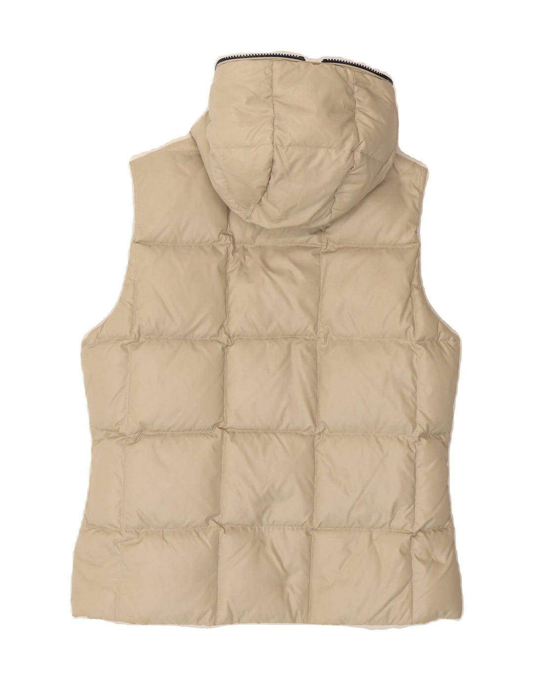 NORTH SAILS Boys Hooded Padded Gilet 13-14 Years Beige Polyamide Vintage North Sails and Second-Hand North Sails from Messina Hembry 