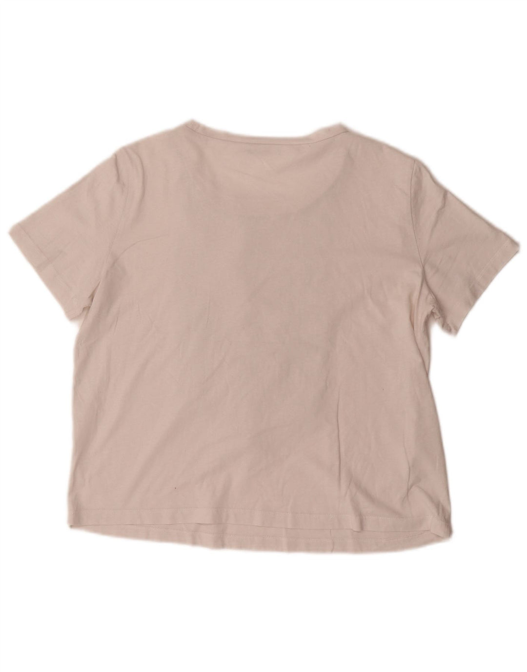 ZARA Womens Ruffle Front Blouse Top UK 16 Large White