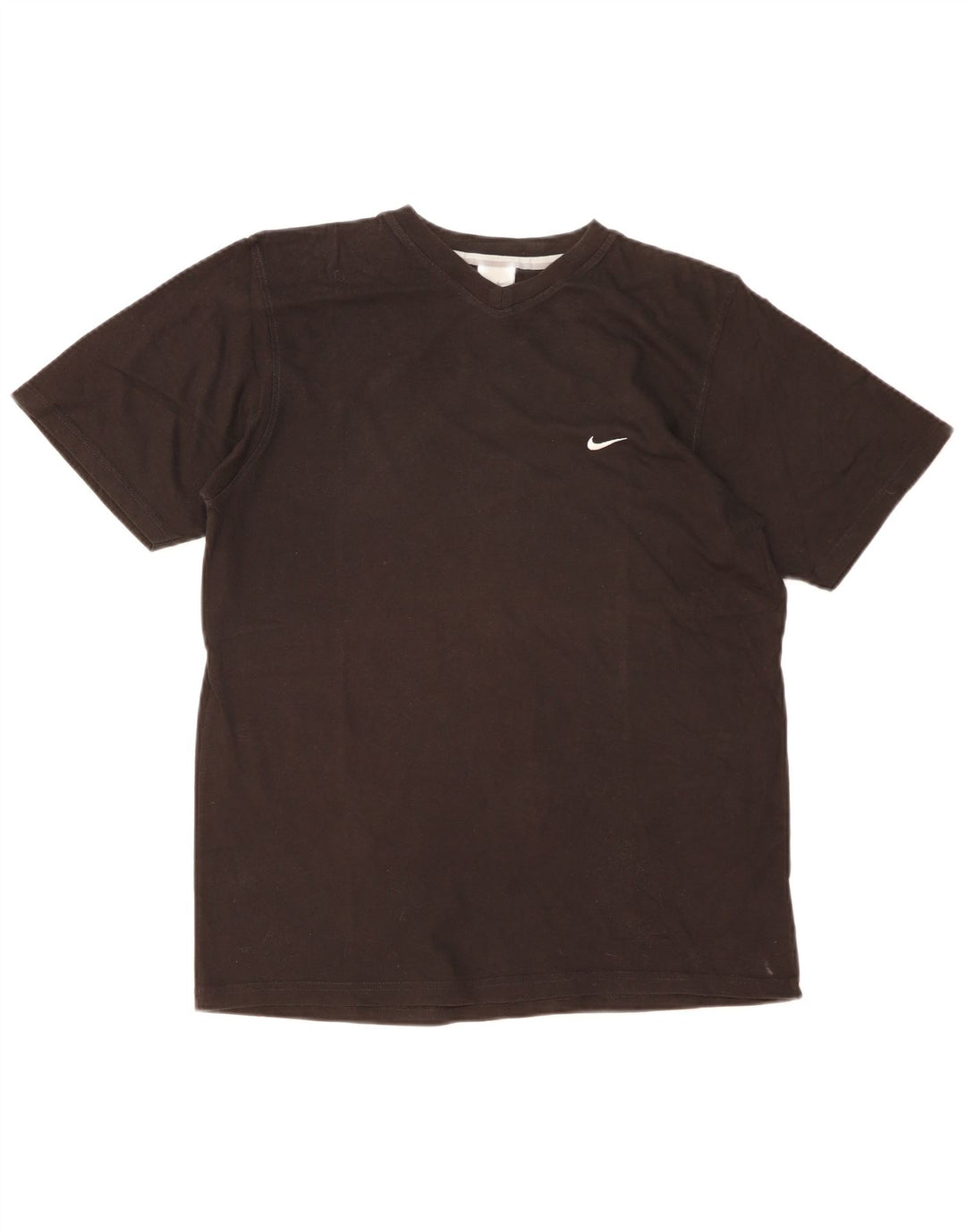 Nike T-shirt top til mænd UK 39/41 Medium Sort bomuld