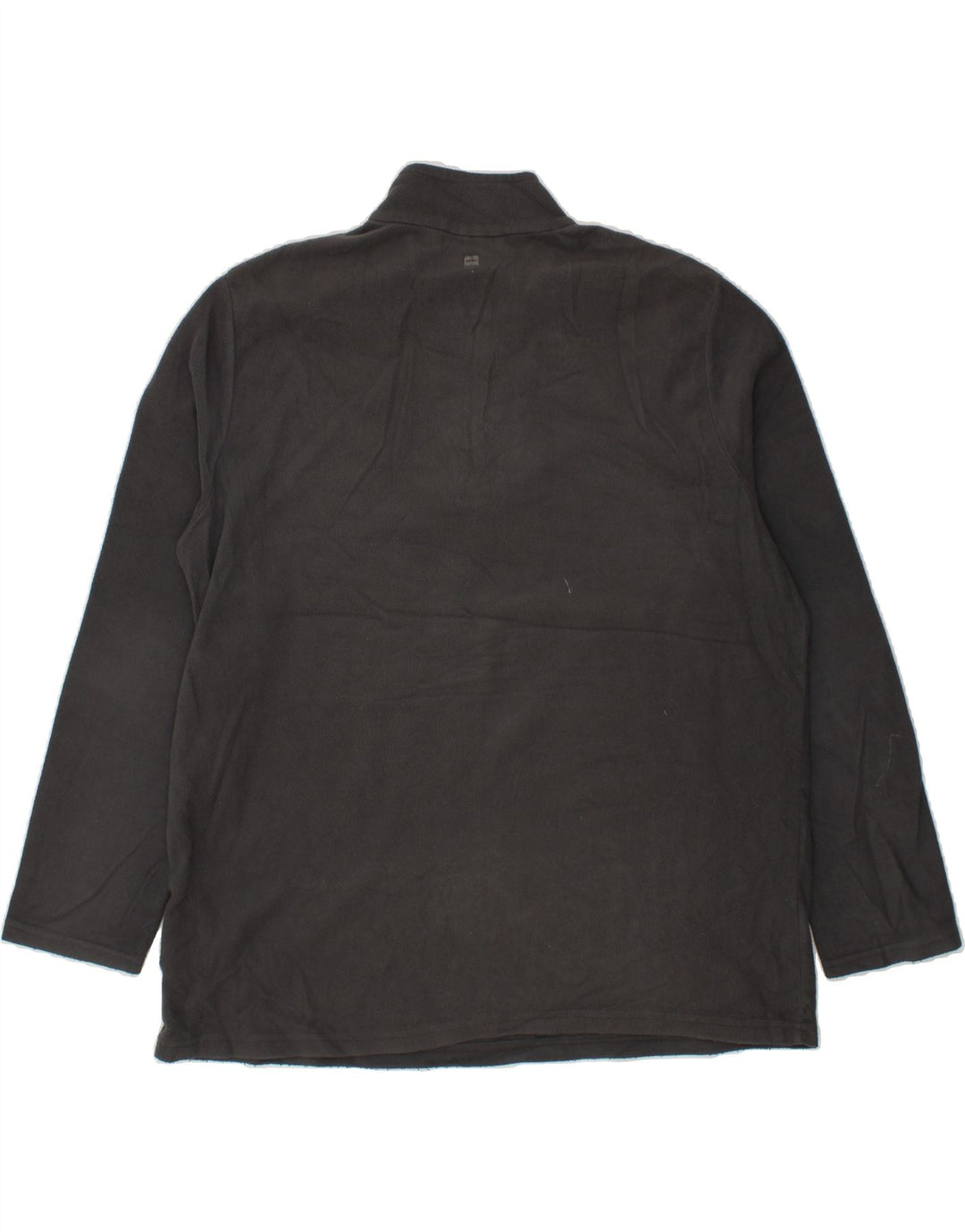 MOUNTAIN WAREHOUSE Mens Zip Neck Fleece Jumper XL Grey Polyester Vintage Mountain Warehouse and Second-Hand Mountain Warehouse from Messina Hembry 