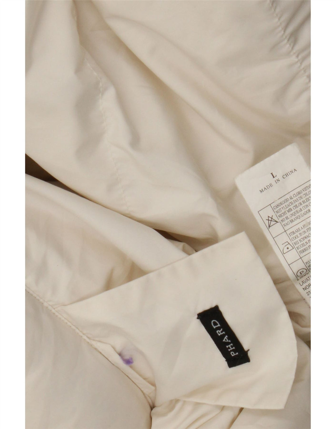 Phard Womens Polstret Frakke UK 16 Large White Polyester