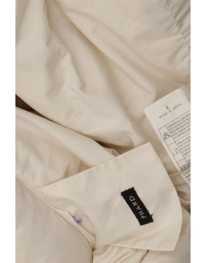 Phard Womens Polstret Frakke UK 16 Large White Polyester
