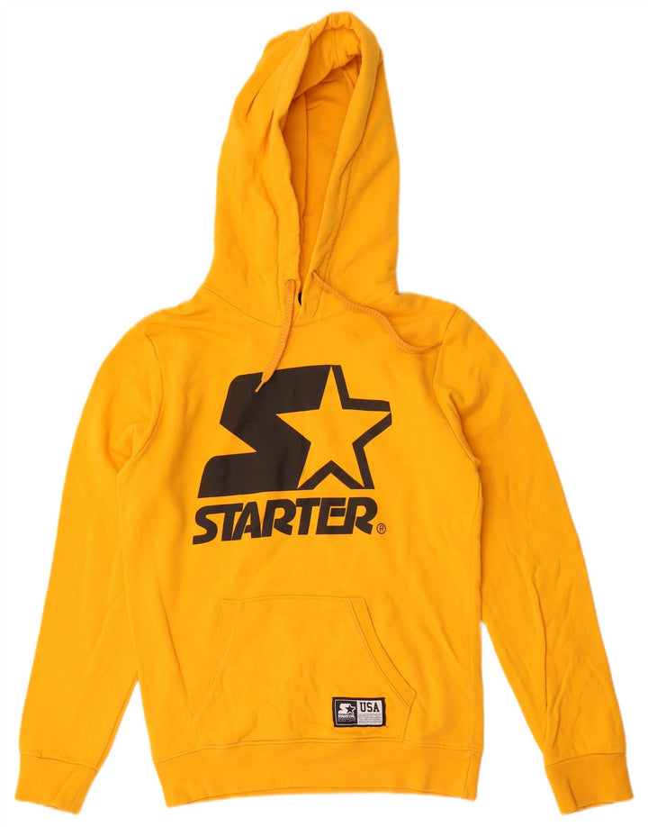 Starter Herre Grafisk Hoodie Jumper Lille Gul