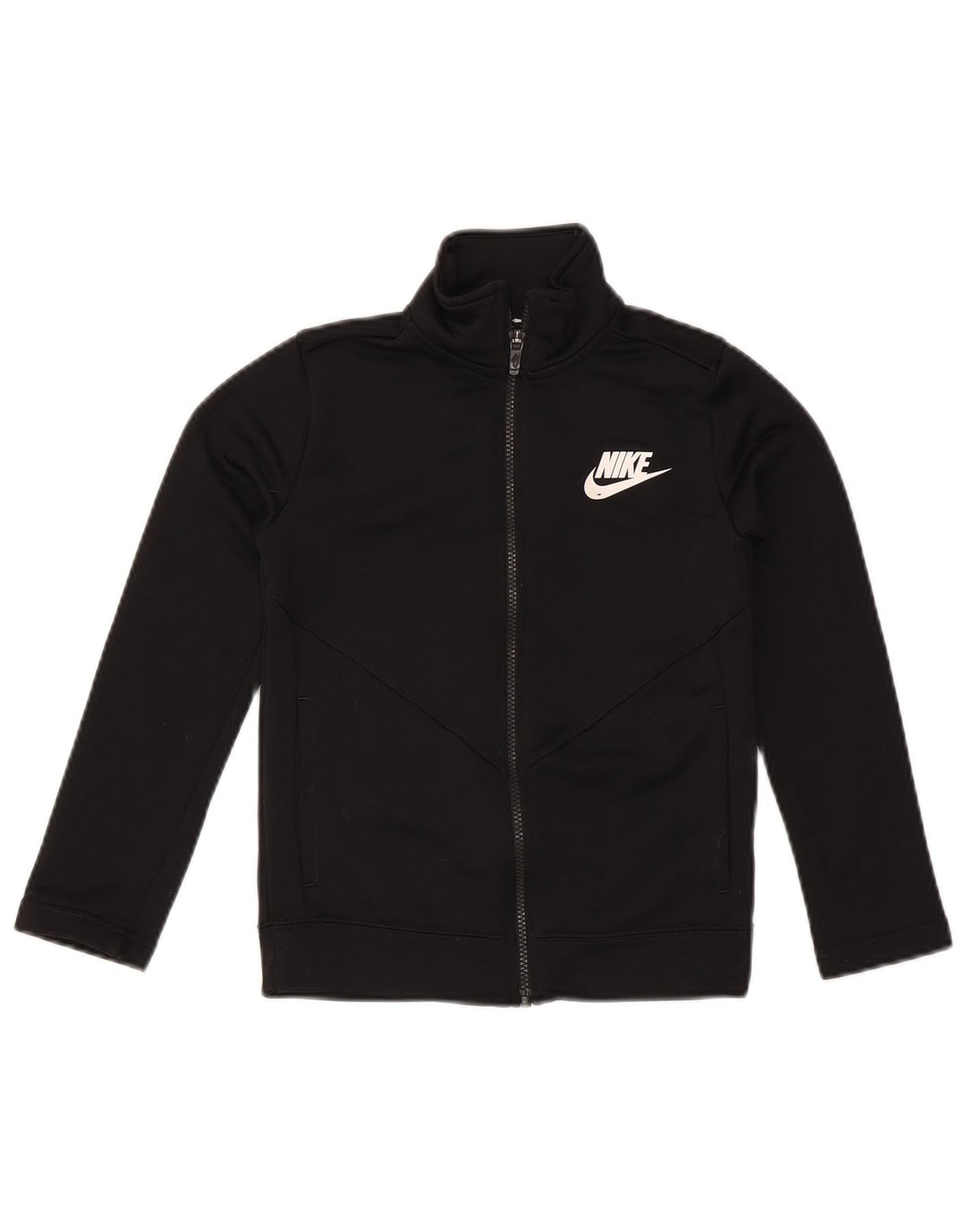 Nike drenge træningsdragt topjakke 8-9 år Lille sort polyester