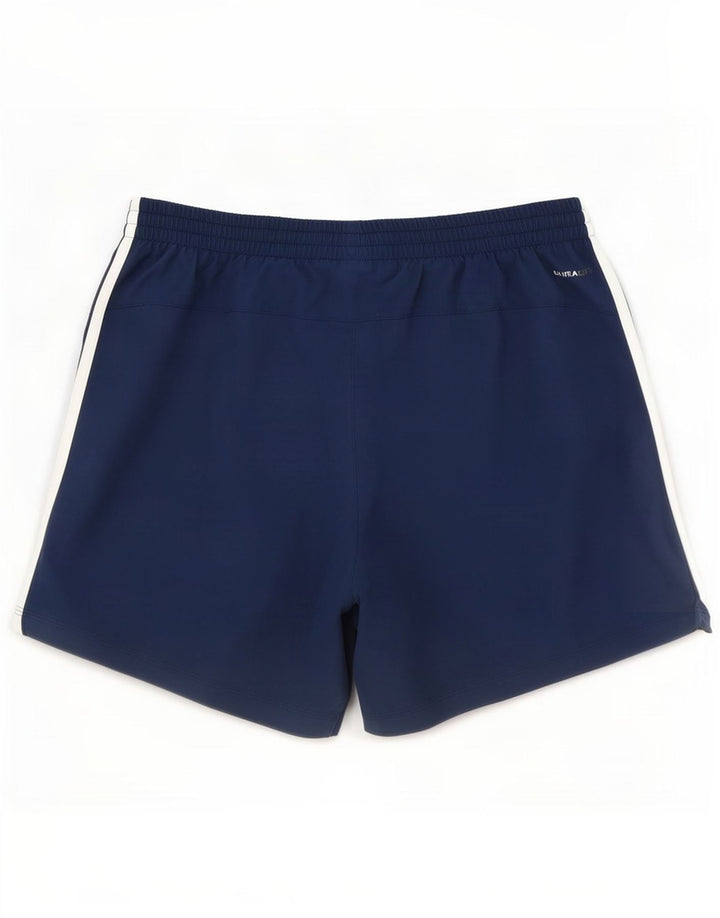 Adidas Herre Climalite Sportshorts store marineblå polyester