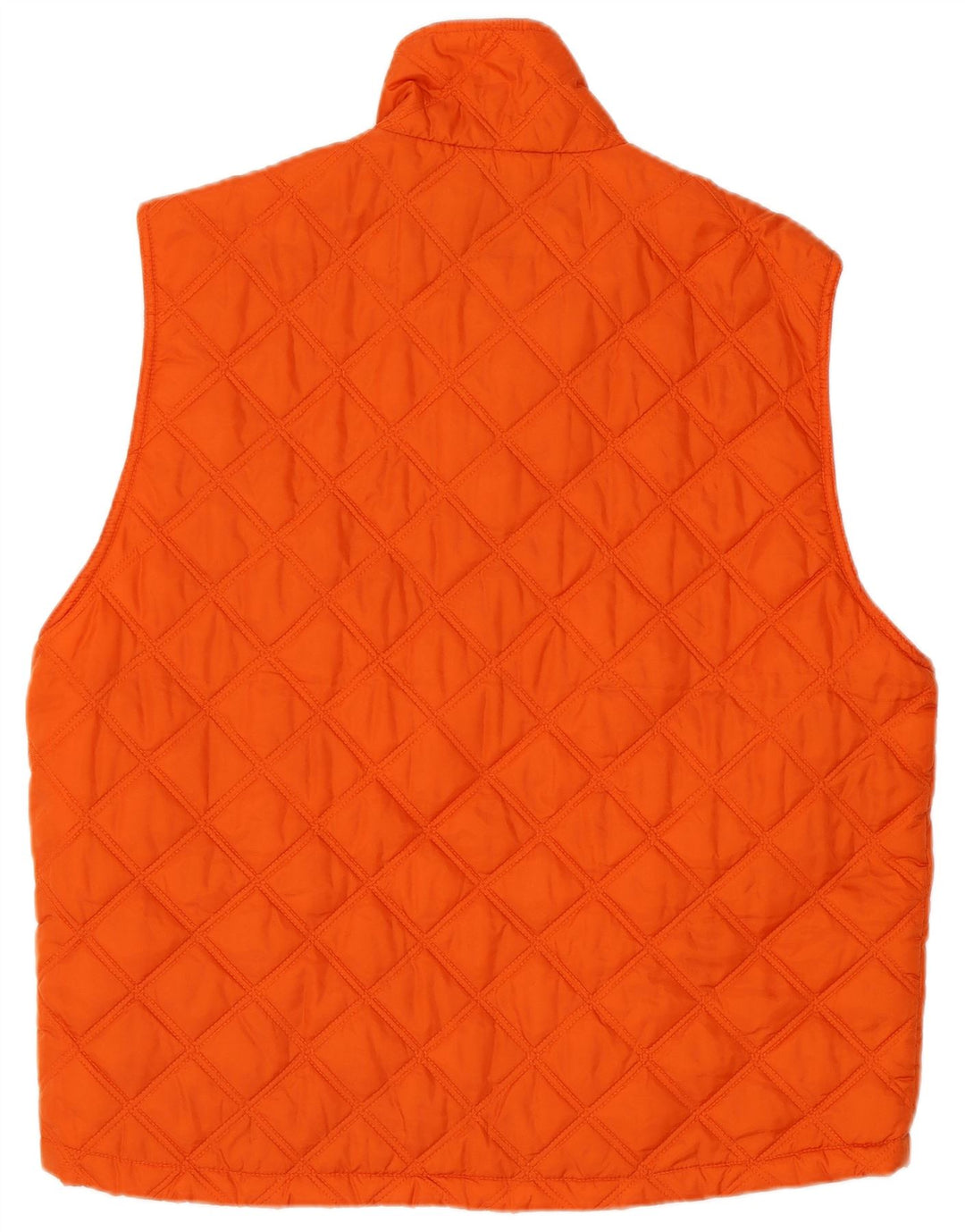 INVICTA Herre Quiltet Gilet UK 38 Medium Orange Polyester