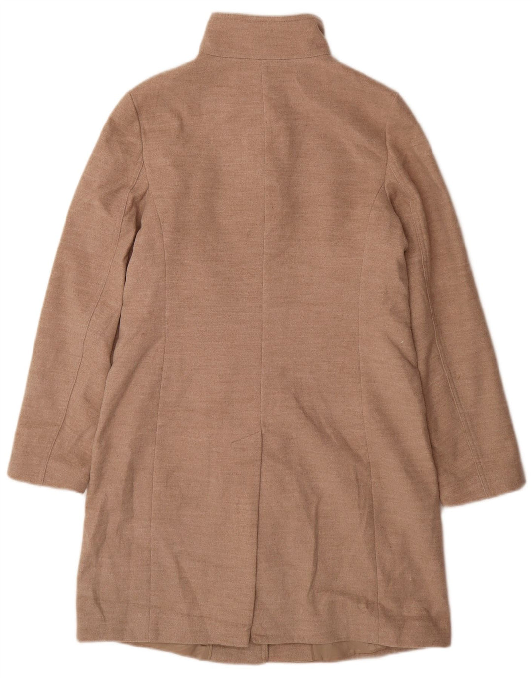 Marks & Spencer Dameoverfrakke UK 10 Small Beige Polyester