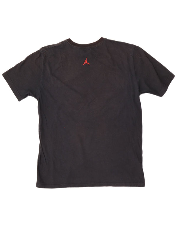 Jordan Mens Graphic T-Shirt Top Medium Black