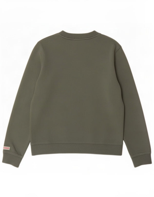 Scotch & Soda Womens Sweatshirt Jumper UK 16 Large Green Cotton