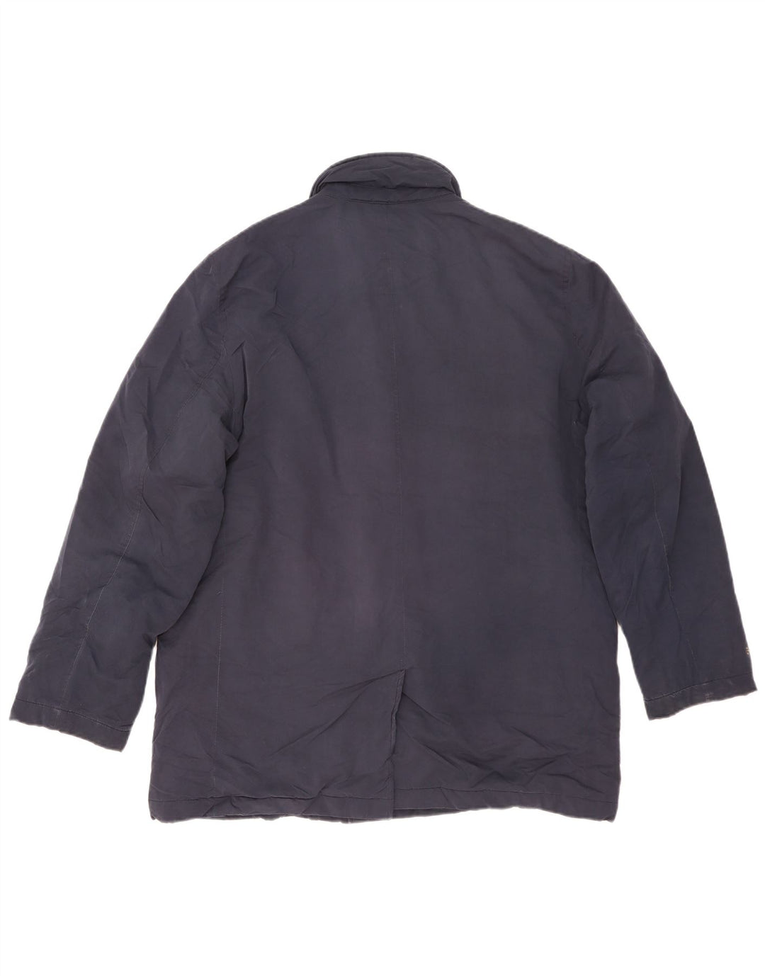 Marks & Spencer Herre Windbreaker Jacket UK 40 Large Navy Blue Polyester