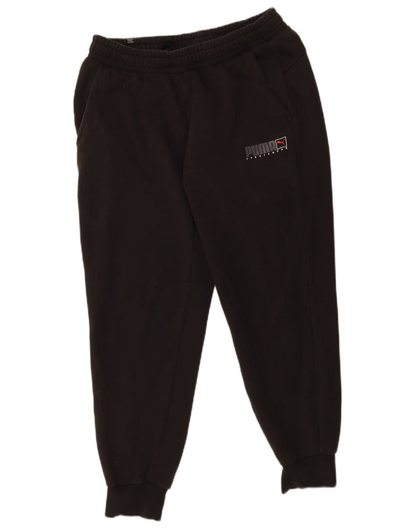 Puma træningsdragt til kvinder Joggers UK 14 Large Black Cotton Sports