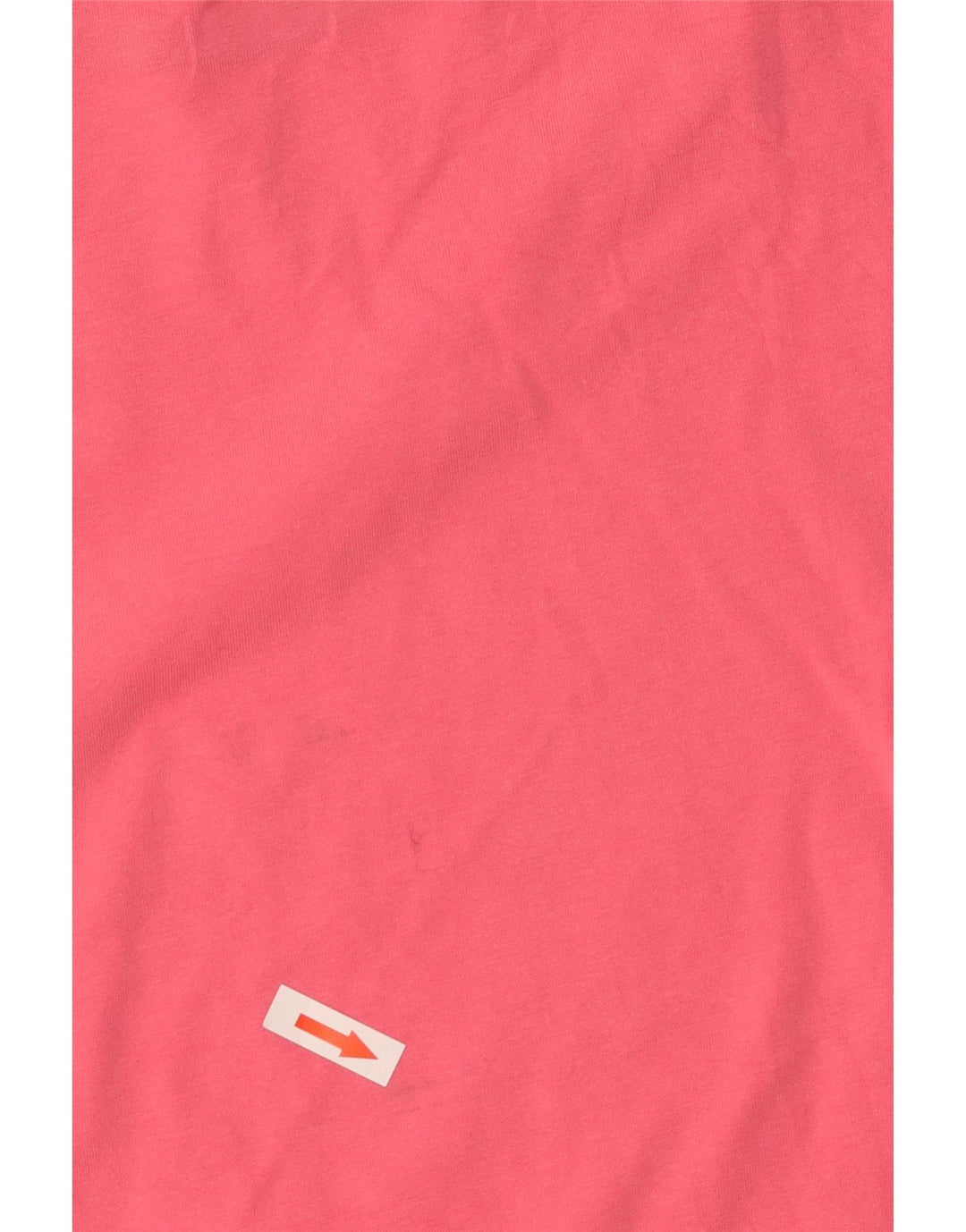 FILA Dame T-Shirt Top UK 12 Medium Pink Bomuld