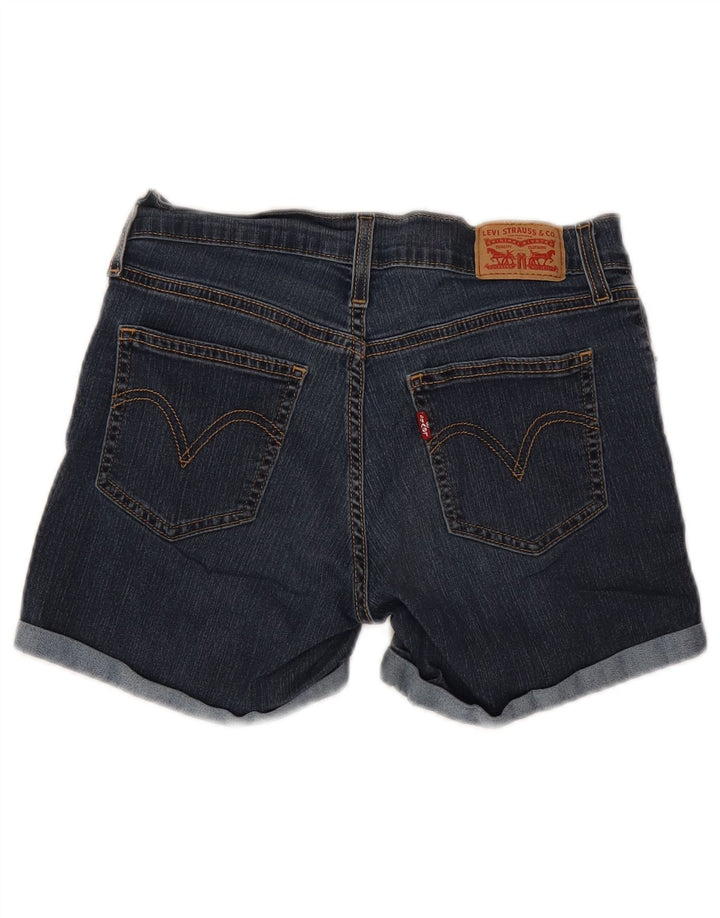 LEVI'S denimshorts til kvinder W27 Små marineblå bomuld