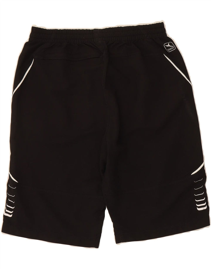 DOMYOS Mens Sport Shorts Small  Black Vintage Domyos and Second-Hand Domyos from Messina Hembry 