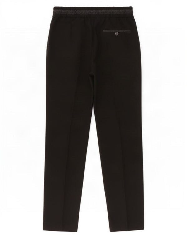 Zara Dame Slim Casual Bukser XS W24 L26 Sort