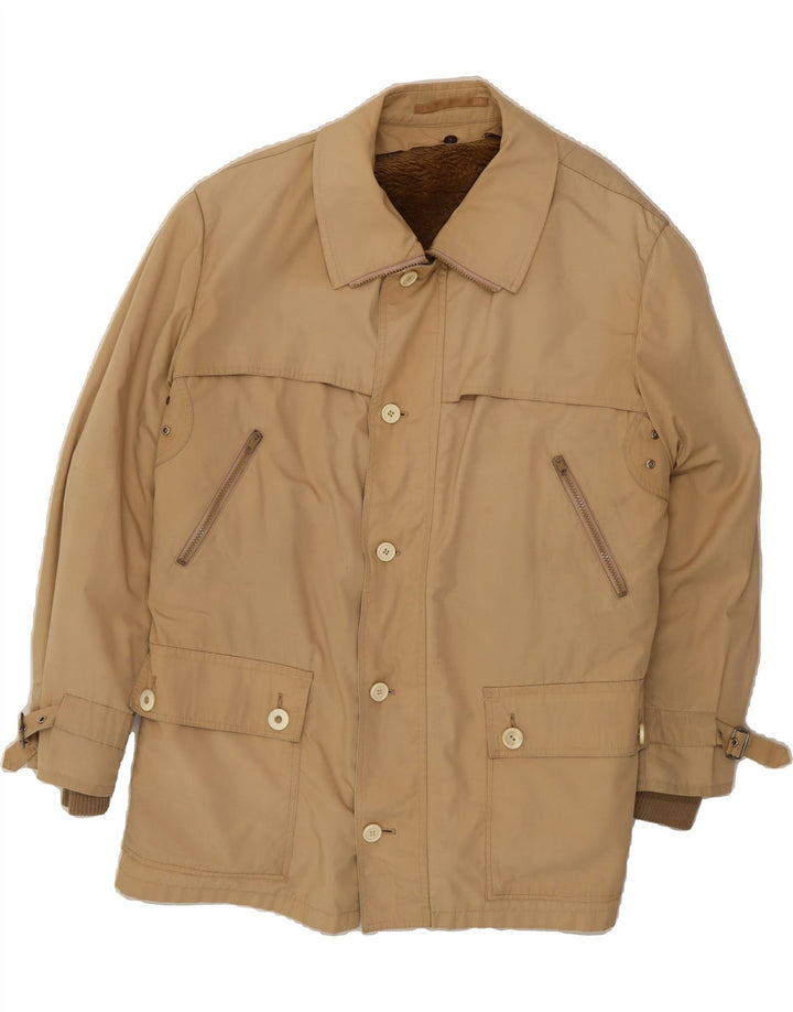 MCGREGOR Mens Utility Jacket IT 54 2XL Beige Vintage McGregor and Second-Hand McGregor from Messina Hembry 