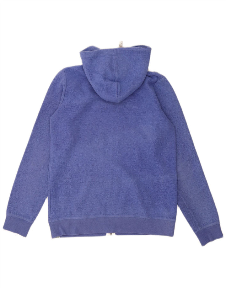Animal Dame Hætte Fleecejakke UK 8 Small Blue Polyester