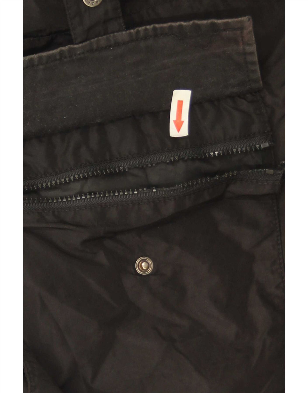 Marella polstret jakke til kvinder UK 12 Medium Sort Polyamid